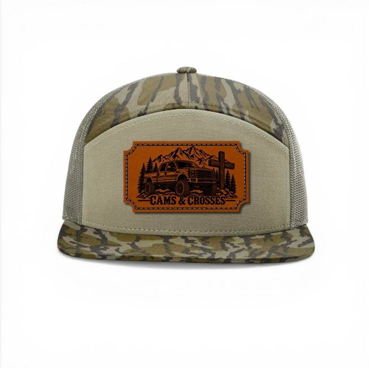 Camo C&C Patch Panel Hat