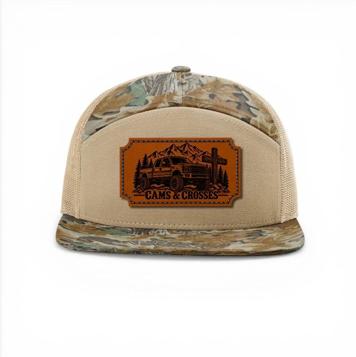 Camo C&C Patch Panel Hat